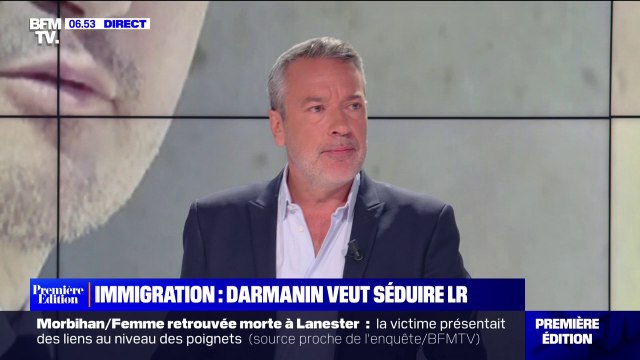Immigration: entre Darmanin et les LR, c'est un peu je te tiens, tu me tiens