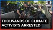 Over 1,500 climate activists arrested at anti-fossil fuel protest in The Hague