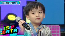 Argus is sad about his father going abroad | Isip Bata