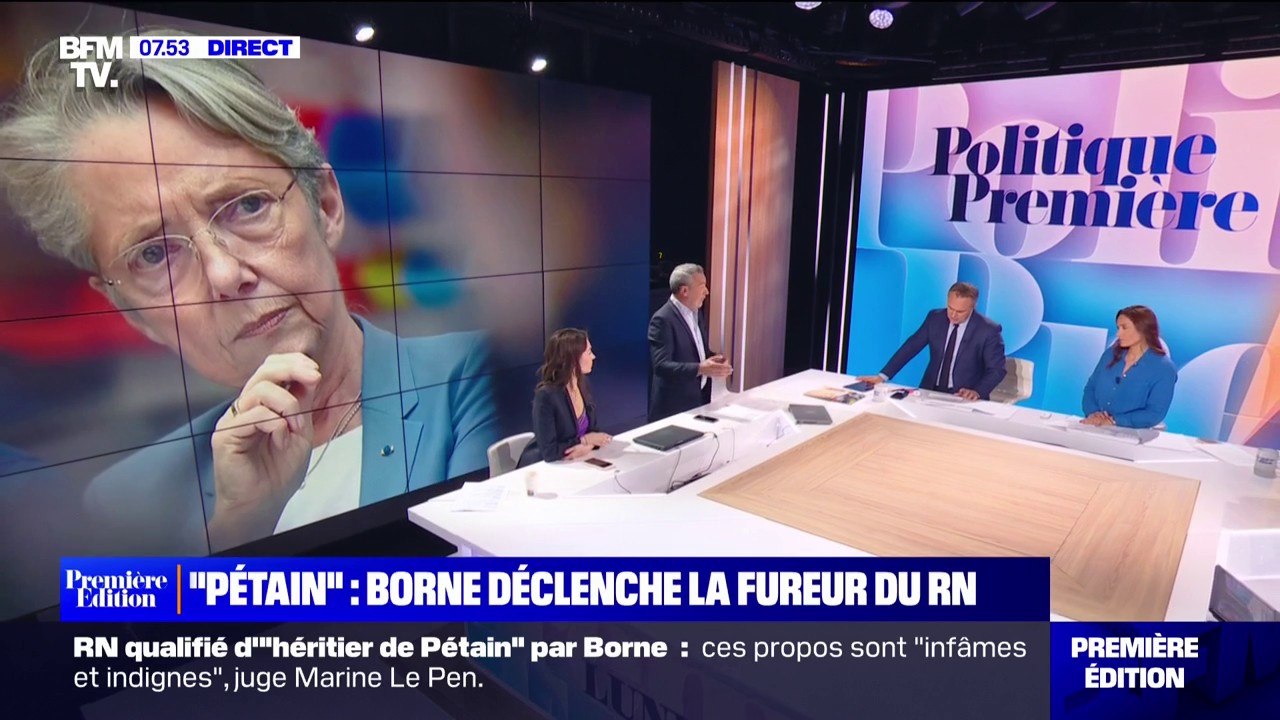 "Héritier de Pétain": Élisabeth Borne déclenche la fureur du RN