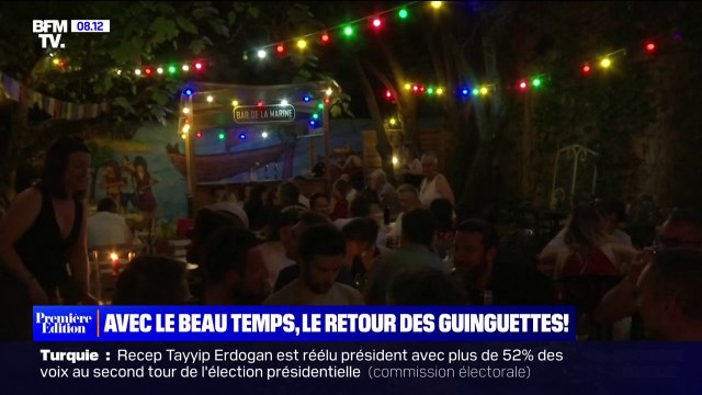 Avec l'arrivée des beaux jours, les guinguettes font déjà le plein