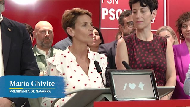 María Chivite: Queremos liderar un Gobierno progresista con nuestros actuales socios