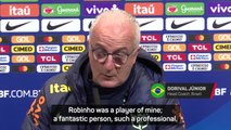 Robinho is a 'fantastic person' - Brazil boss Dorival