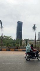 Under construction Meezan Tower at Jinnah Avenue Islamabad opposite Centaurus