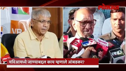 प्रकाश आंबेडकरांची मोठी घोषणा,  कोणाला जाहीर केला पाठिंबा?