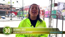 413 despistados en el día sin carro y sin moto en Bogotá