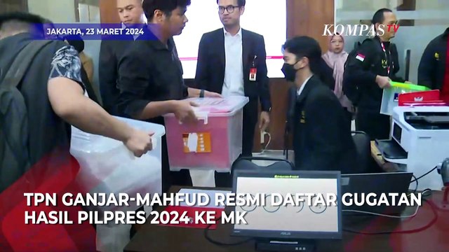 Gugat Hasil Pilpres, TPN Ganjar-Mahfud Minta Pemilu Diulang dan Batalkan Putusan KPU