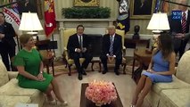 President Trump Meets with President Varela