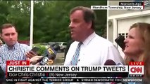 CNN Cuts Off Chris Christie after he said to Reporters ‘Trump Has Been Great for Your Industry’