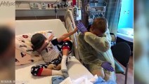 Justin Bieber SURPRISES Fans at Children's Hospital