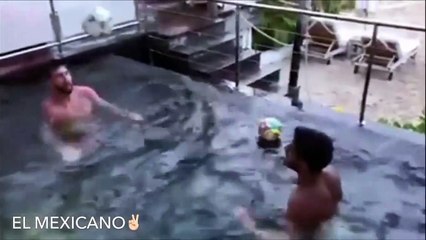 Leo Messi y Luis Suarez dando cátedra hasta en las vacaciones!!!!