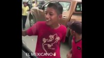 Julión Álvarez Comprando a Niños de la Calle y se toman fotos