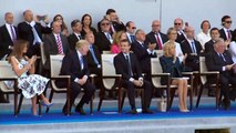 Trump Salutes US Troops in Bastille Day Parade