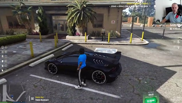 GTA V - Grand RP PT - Onde comprar o seguro para o carro - Sargento Rodrigues