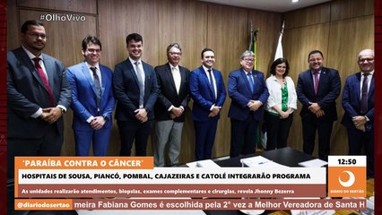 Hospitais regionais do Sertão irão disponibilizar tratamentos oncológicos, diz secretário