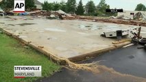 Tornado Damage in Eastern Maryland