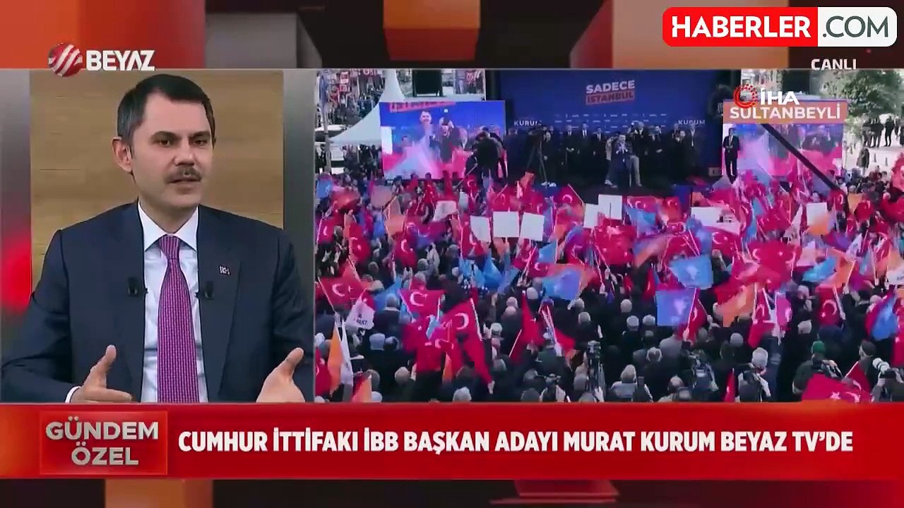 İstanbul Büyükşehir Belediye Başkan Adayı Murat Kurum: "Kardan adamın saltanatı, güneş doğuncaya kadarmış"