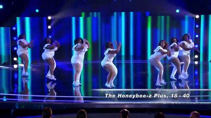 The Honeybee-z Plus: Voluptuous Dancers Break It Down - America's Got Talent 2017 12 hours ago64,927 views The Honeybee-z Plus girls prove that you can dance and get down at any size!