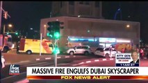 Massive fire engulfs Dubai skyscraper