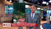 Video muestra la magnitud de sismo de 8.1 grados en Mexico