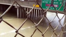 Houston Highways and Airport Flooded Houston under water Hurricane Harvey