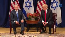 President Trump Participates in a Meeting with Prime Minister Benjamin Netanyahu of Israel