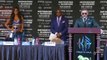 Floyd Mayweather and Conor McGregor's final press conference