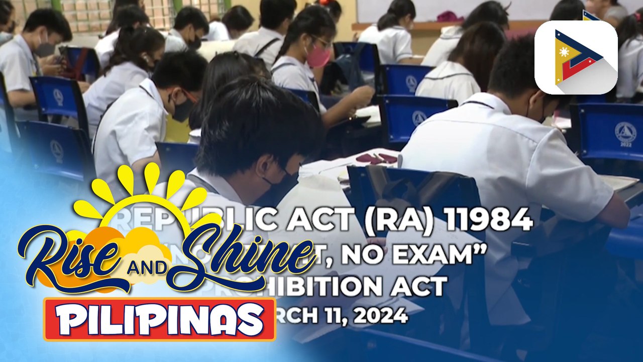 Mr. President On the Go! | PBBM nilagdaan na ang batas na nagbabawal sa 'No Permit, No Exam' Policy