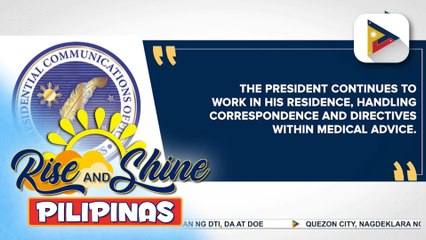 PBBM, patuloy na nagtatrabaho sa kabila ng pagkakaroon ng flu-like symptoms