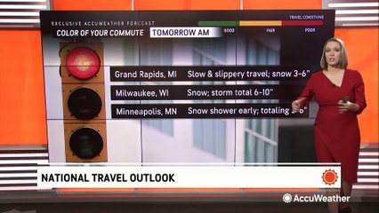 Your Friday travel forecast across the US