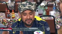Inmigrantes mexicanos reaccionan a las palabras de Donald Trump hacia México tras el terremoto