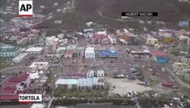 Drone Footage Shows Devastation on Tortola