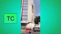 El fuerte terremoto que sacudió a México causa Derrumbes 19/09/2017