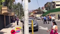 Escalofriantes videos del sismo en la Ciudad de México
