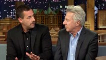 Adam Sandler Makes Jimmy Show Dustin Hoffman His Impression of Him