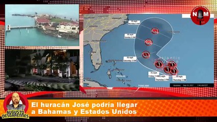 El huracán José podría llegar a Bahamas y Estados Unidos