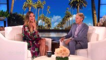 ellen - Heidi Klum Plays ‘Speak Out’