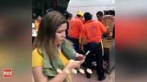 Regalan tacos al pastor a brigadistas y personal de rescate en la CDMX
