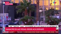 Desde este lugar atacó el tirador de Las Vegas