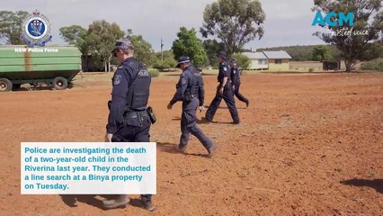 Police investigate death of two-year-old Riverina boy