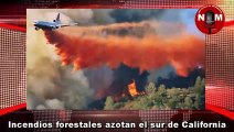 Incendios forestales azotan el sur de California