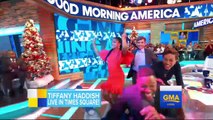 Tiffany Haddish thanks her bullies for making her rich, forces George Stephanopoulos to dance