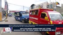 Anti-colorum operation sa LTFRB, nananatiling 'on hold' dahil sa opinion ng DOJ