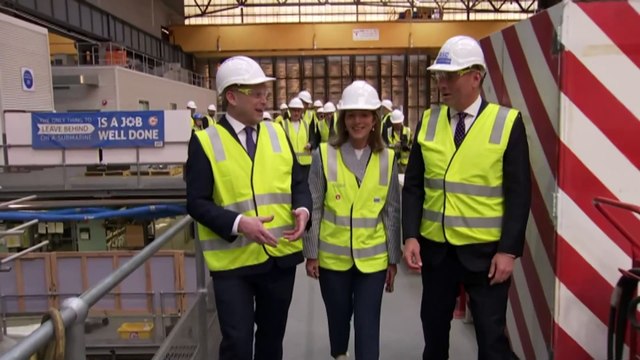 British industry to receive nearly $5 billion from Australia to help build nuclear-powered submarines in Adelaide