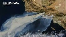 Evacuaciones masivas por los incendios forestales en California