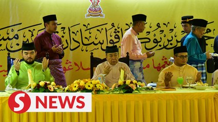 Selangor Ruler inaugurates Masjid At-Tuqo, breaks fast with Kuala S'gor residents