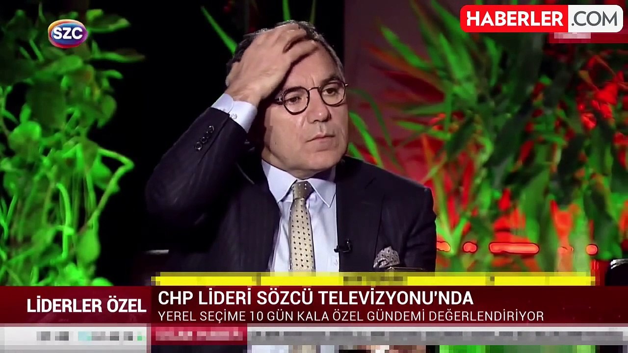 Özgür Özel ile gazeteci Deniz Zeyrek canlı yayında tartıştı: O zaman ben CHP Genel Başkanı olayım