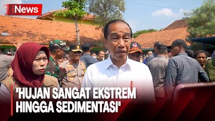Jokowi Ungkap Penyebab Banjir Besar Melanda Demak