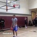 Guy Pulls Of A Backflip Between The Legs Dunk!