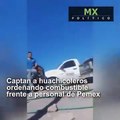 Captan a huachicoleros ordeñando combustible